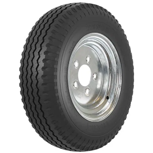 30040 – AMERICANA Tire/ Wheel Assembly, 8 Inch Diameter x 3.75 Inch Width 4 x 101.6 Millimeter/ 4 x 4.00 Inch Bolt Pa...